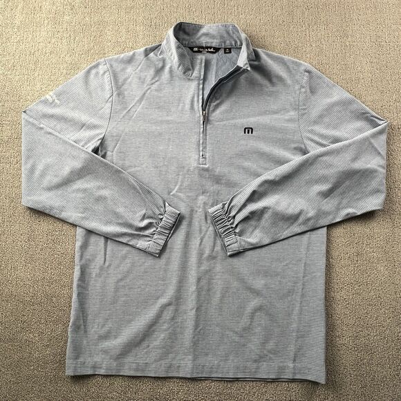 Travis Mathew Sweater Adult Medium Blue Long Sleeve Golfing Golf Casual Men's - Picture 1 of 15